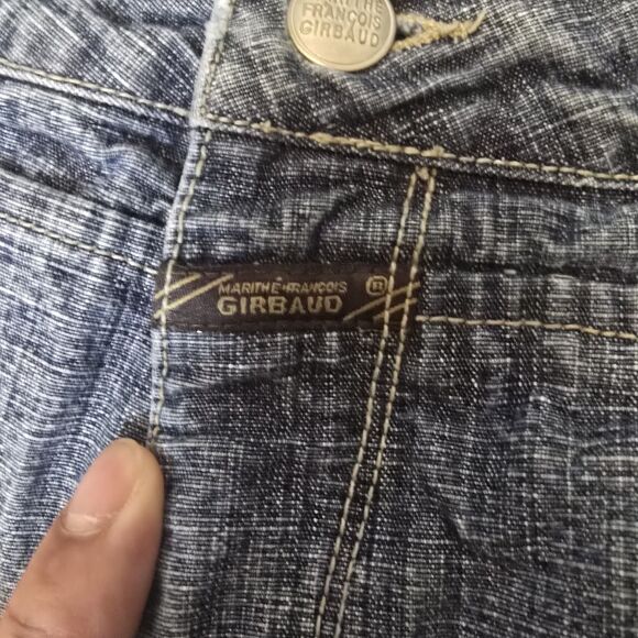 VTG Y2K Marithe Francois Girbaud Mens Jeans Short Size 40 - Picture 2 of 6